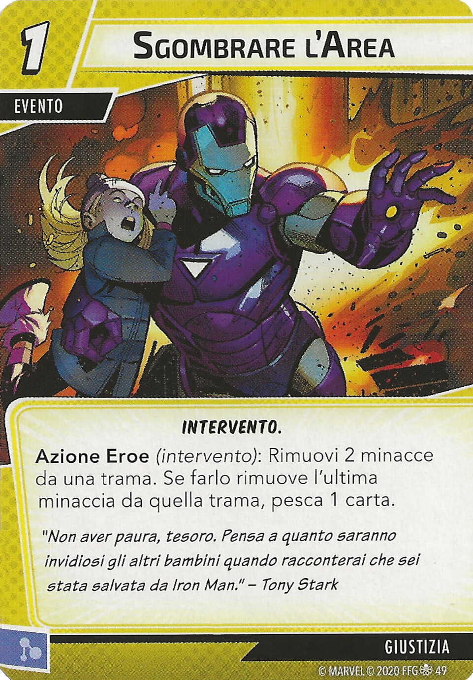 Sgombrare l'Area