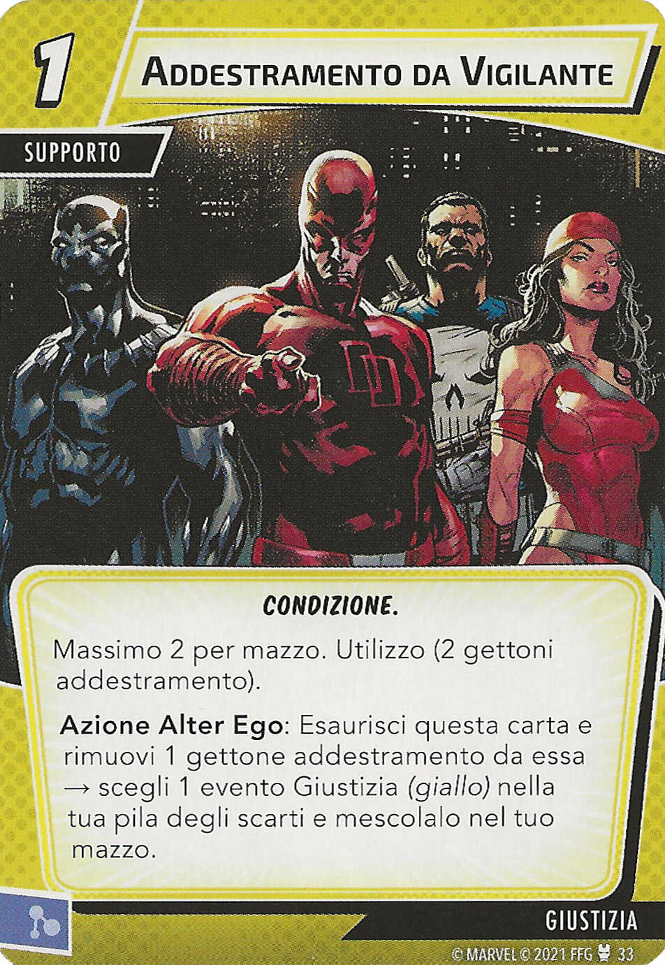 Addestramento da Vigilante