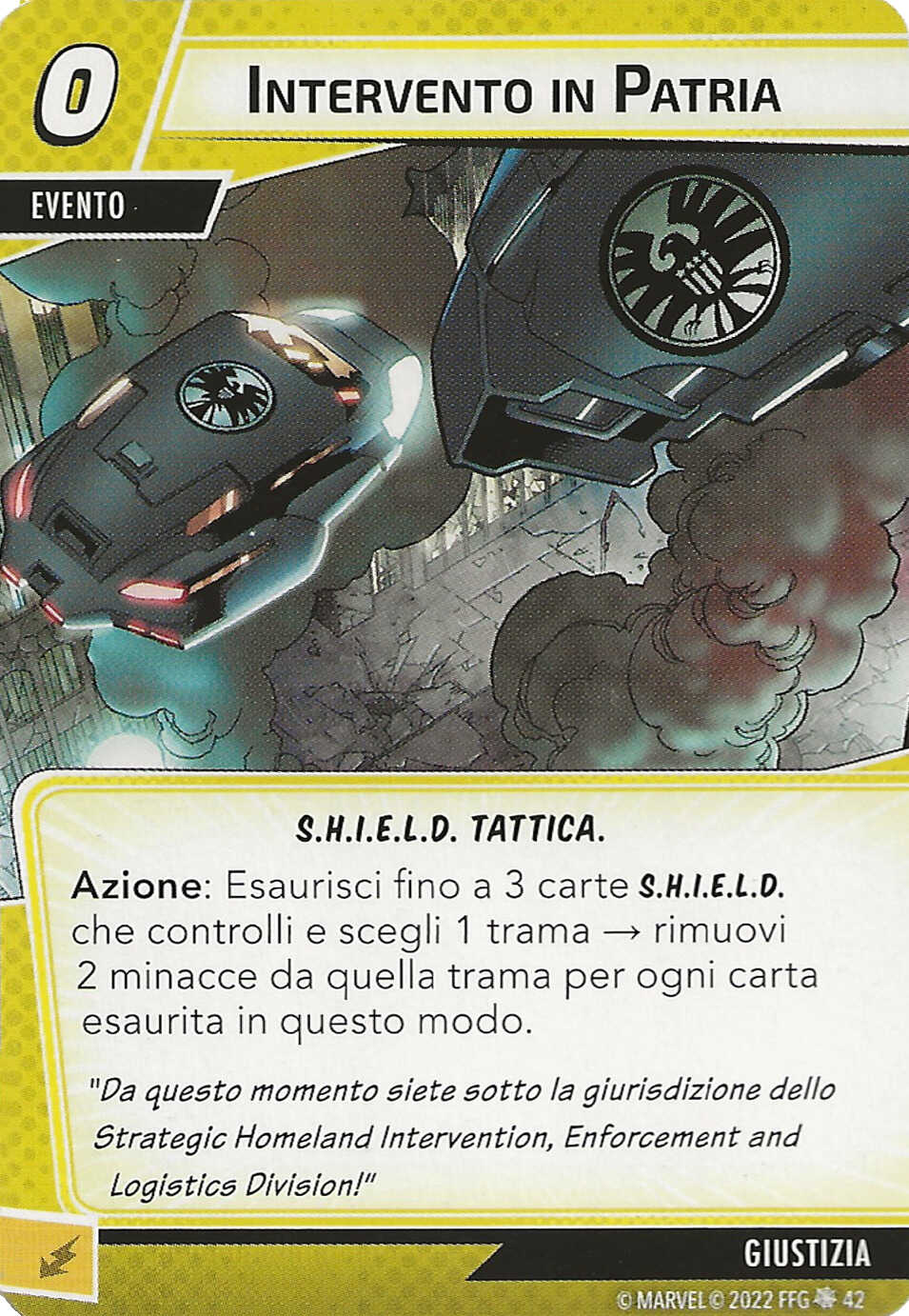Intervento in Patria